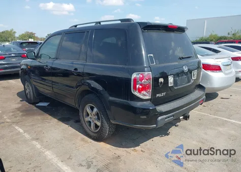 2008 Honda Pilot Ex-L из США, поврежденный, VIN 5FNYF28558B021694